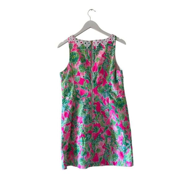 Lilly Pulitzer Pink and Green Mini Dress - Picture 6 of 14
